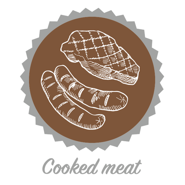 Chopping Boards for Cooked Meat Brown HORECANO