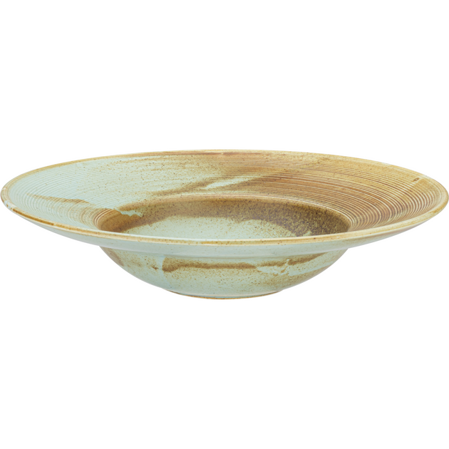 La Mediterránea Risotto Blur Porcelain Pasta Plates (Pack Of 6) (Diameter 28 X 6.8 Cm - View #10