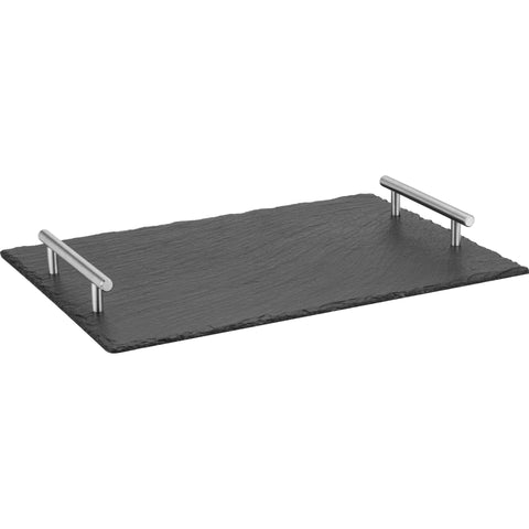 Serving slate with handles 35cm