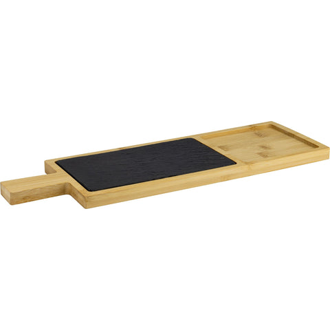 Bamboo board with slate 40cm