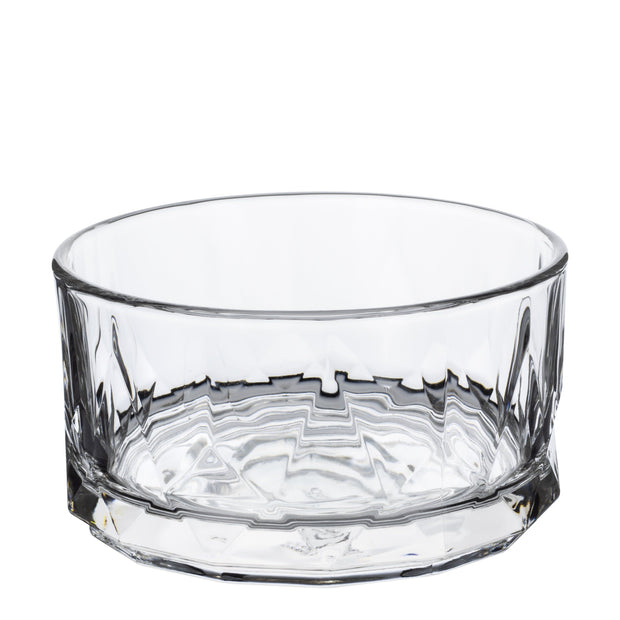 Round glass bowl 10x5.5cm