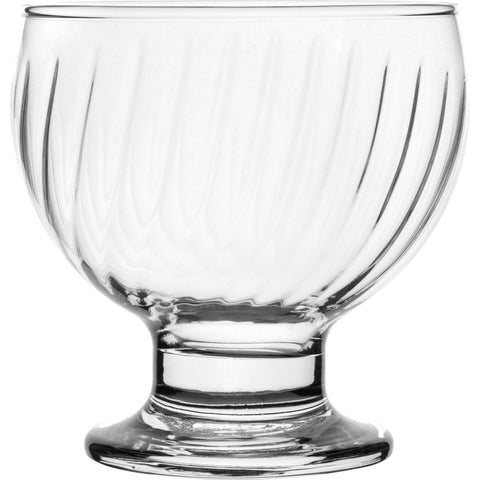 Glass ice cream cup "Clube" 400ml