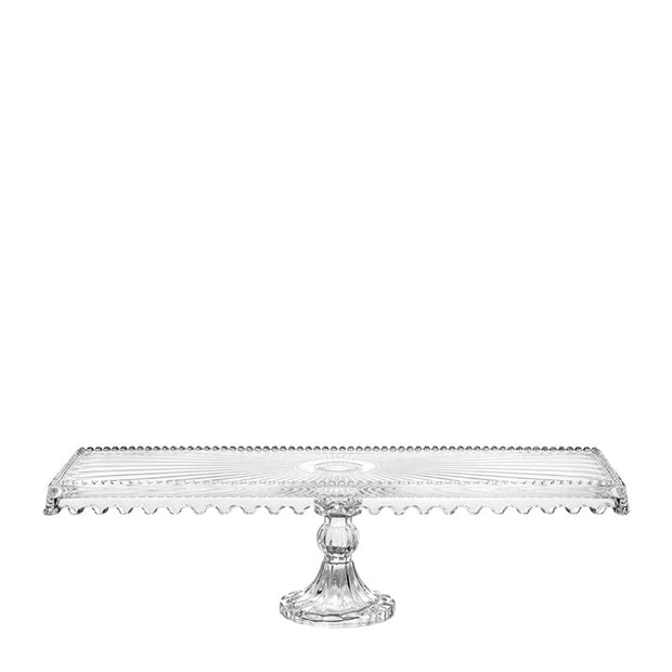HORECANO Alira glass rectangular platter 39.5x14cm