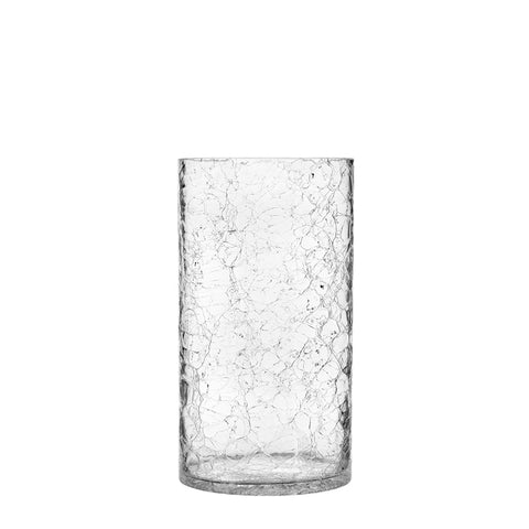 HORECANO Alira glass vase "Cracked" 12x20cm