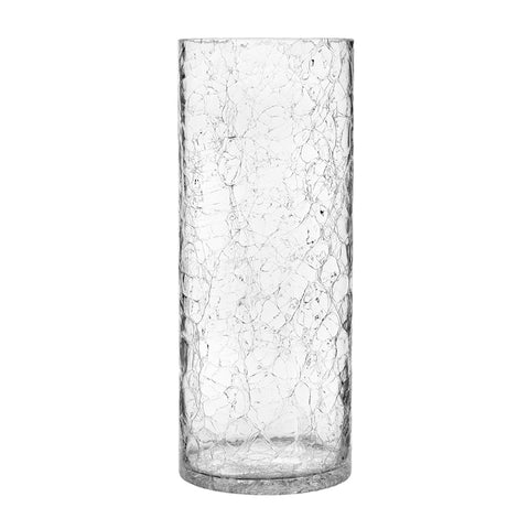 HORECANO Alira glass vase "Cracked" 12x30cm