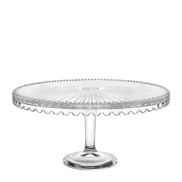 HORECANO Alira glass cake stand with stem 32x15.5