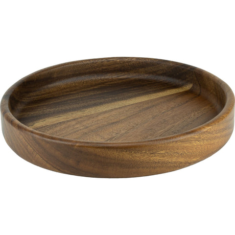 HORECANO acacia round deep serving dish 30cm