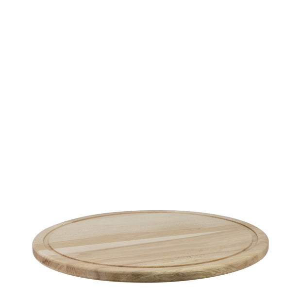 Wooden Pizza board with juice groove 31cm