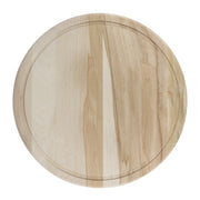 Wooden pizza board with juice groove 33cm