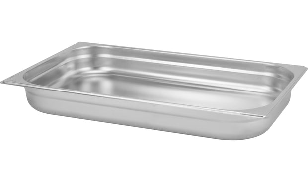 Stainless steel 18/10 gastronorm container GN 1/1 65mm 9 litres