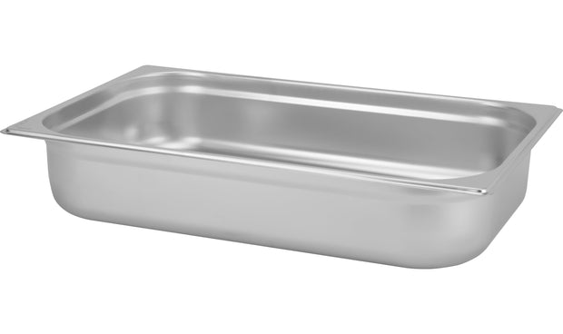 Stainless steel 18/10 gastronorm container GN 1/1 100mm 14 litres