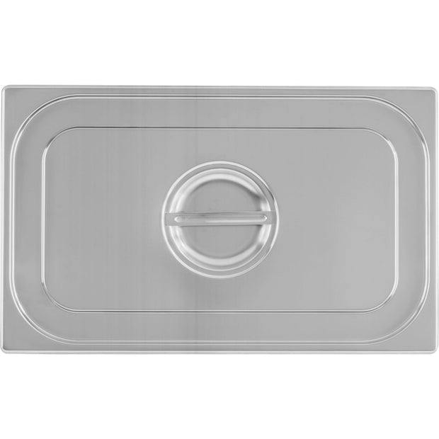 Stainless steel 18/10 gastronorm container lid GN 1/1