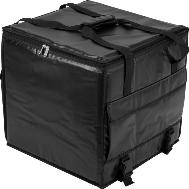 Insulated food delivery bag black 47x47x45cm