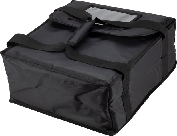 Insulated pizza delivery bag black 45x42x18.5cm