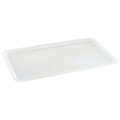 Lid for polypropylene pizza dough box 60x40cm