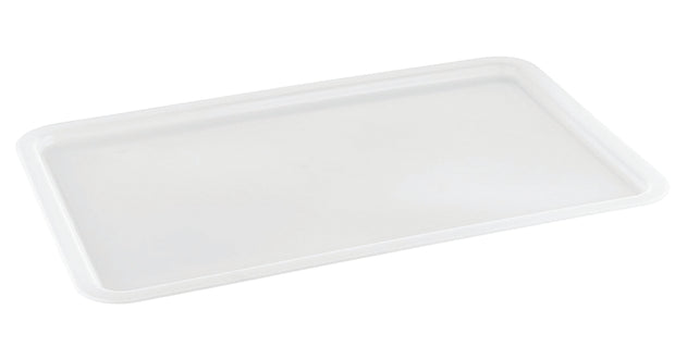 Lid for polypropylene pizza dough box 60x40cm