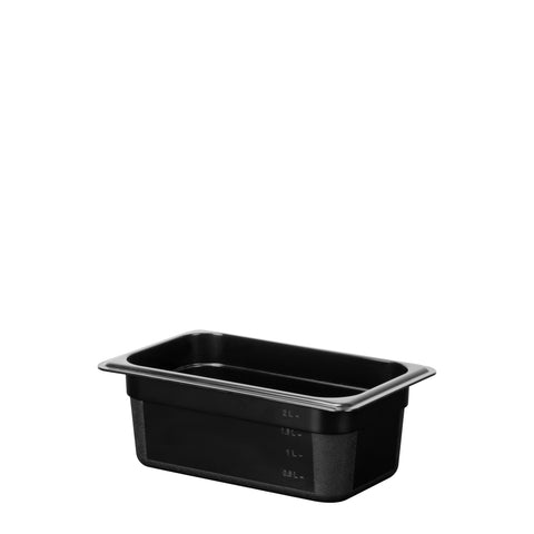 Polypropylene gastronorm storage container GN 1/4 100mm 2.5 litres