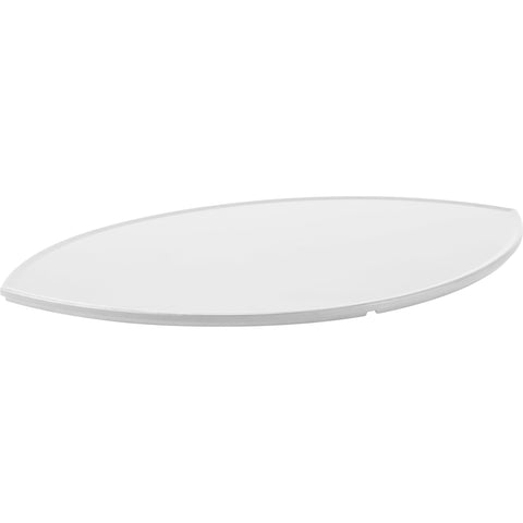 Melamine platter "Leaf" white 54cm