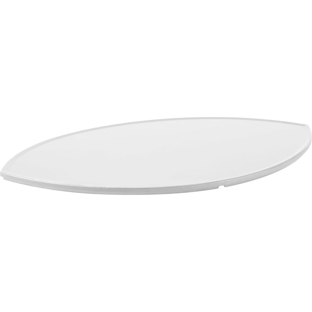 Melamine platter "Leaf" white 54cm