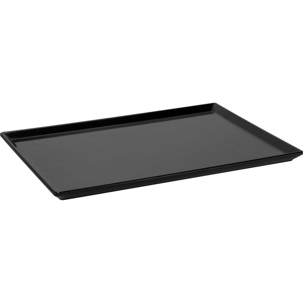 Rectangular platter black 35cm