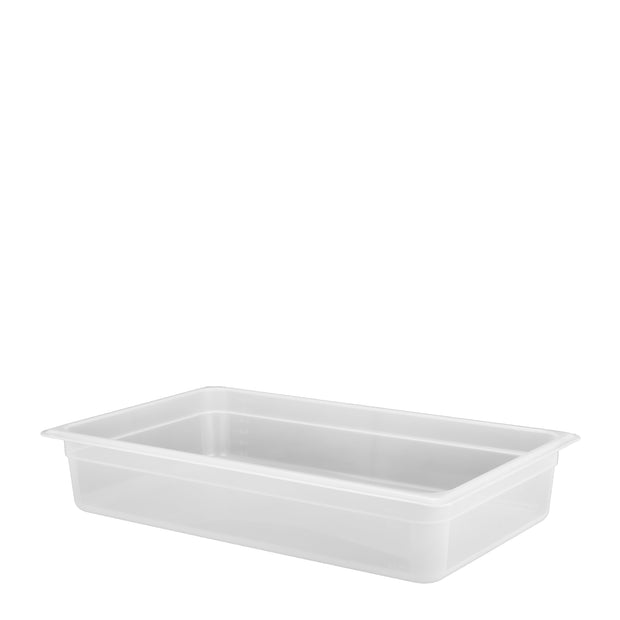 Polypropylene gastronorm storage container GN 1/1 100mm 13 litres