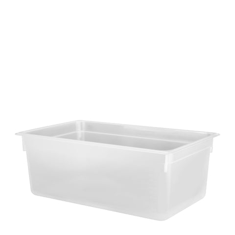 Polypropylene gastronorm storage container GN 1/1 200mm 25.6 litres