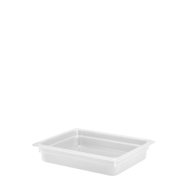 Polypropylene gastronorm storage container GN 1/2 65mm 3.9 litres