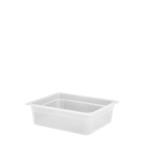 Polypropylene gastronorm storage container GN 1/2 100mm 5.9 litres