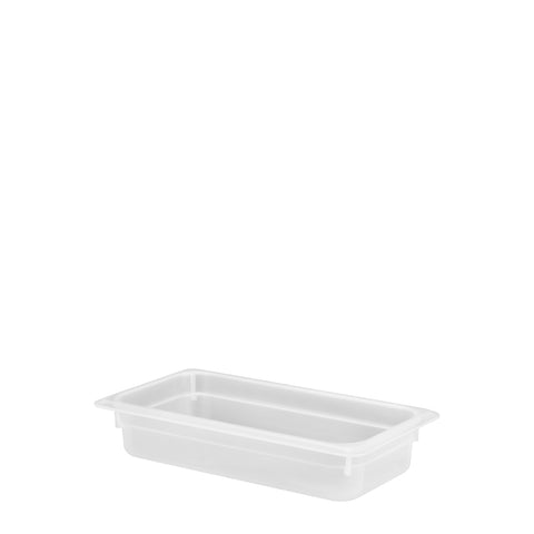 Polypropylene gastronorm storage container GN 1/3 65mm 2.4 litres