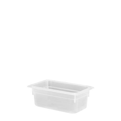 Polypropylene gastronorm storage container GN 1/4 100mm 2.5 litres