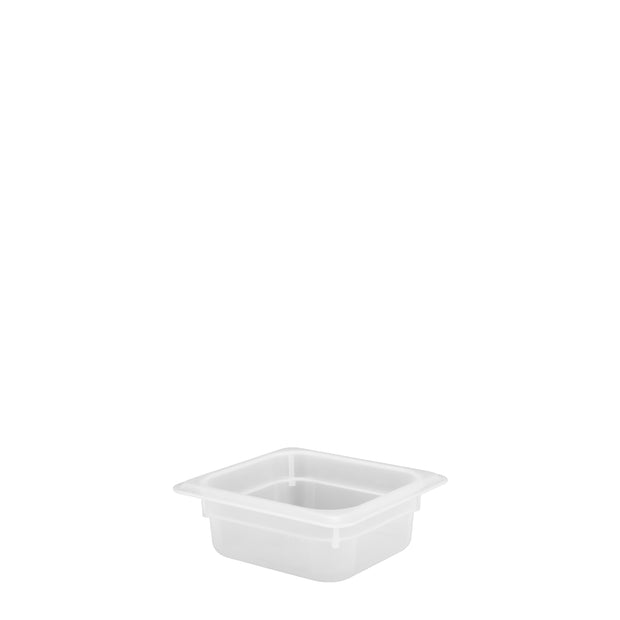 Polypropylene gastronorm storage container GN 1/6 65mm 1 litre