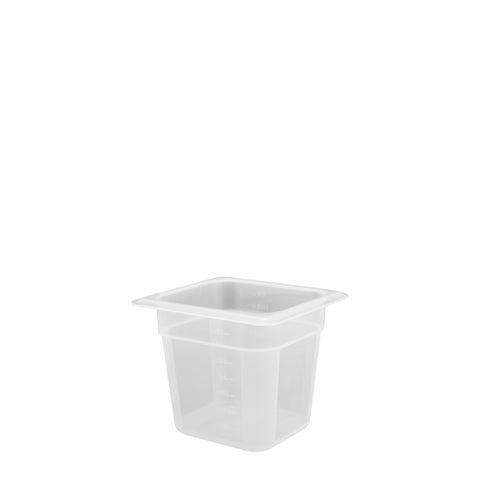 Polypropylene gastronorm storage container GN 1/6 150mm 2.2 litres