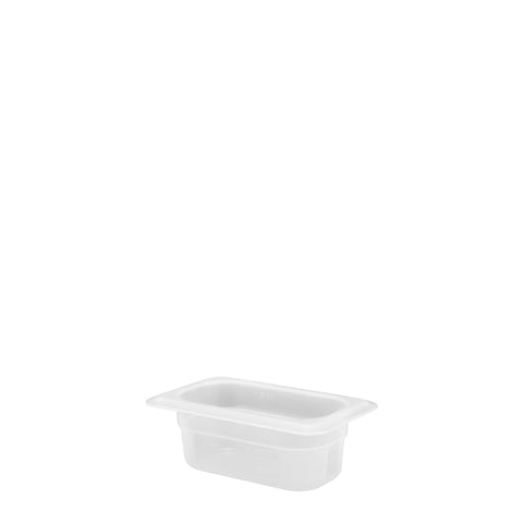 Polypropylene gastronorm storage container GN 1/9 65mm 570ml