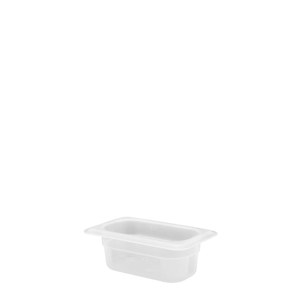 Polypropylene gastronorm storage container GN 1/9 65mm 570ml