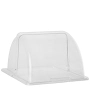 GN 1/2 Polycarbonate roll top cover 33x27cm