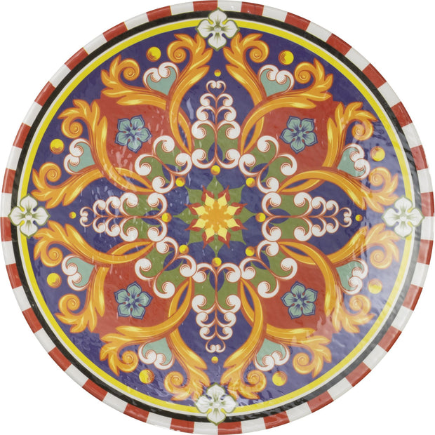 Round melamine platter 'Cordoba" 40x3.9cm