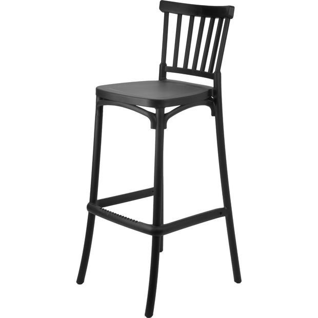 Bar chair "Arles" black 36x103cm