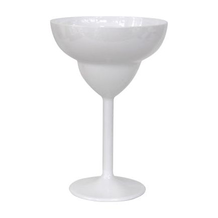 Polycarbonate margarita glass “Premium White” 350ml