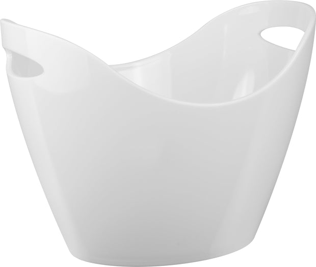Polycarbonate champagne bucket white