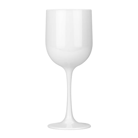 Polycarbonate wine glass “Premium White” 480ml