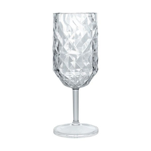 Polycarbonate wine glass "Prisma" 250ml