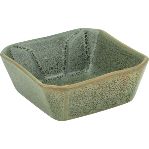 HORECANO Street Food square bowl "Olive" 8.3x3.2cm