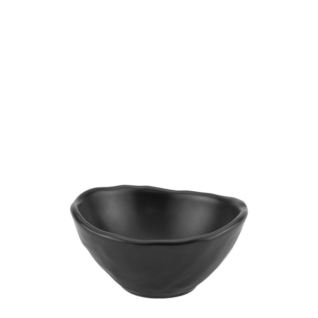 HORECANO Meteor black oval ramekin 8cm