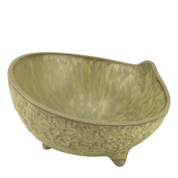 HORECANO Akira slanted bowl with feet 18cm