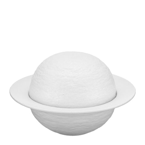 HORECANO Atlas White presentation bowl with lid 16.5x10cm