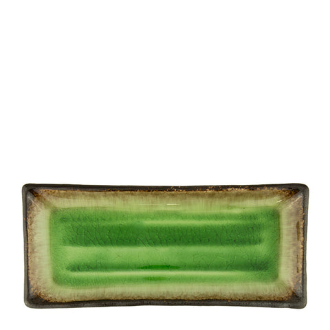 HORECANO Gio Emerald rectangular plate 29x12.5cm