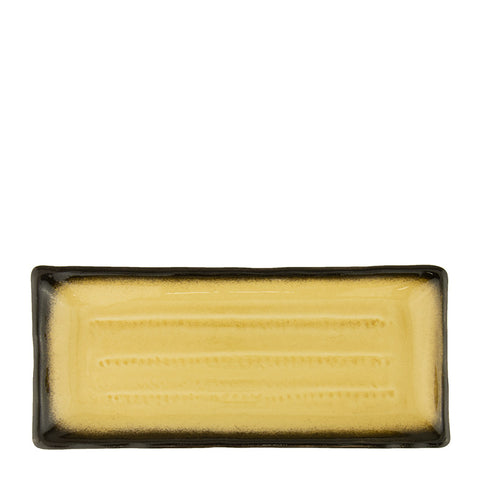 HORECANO Gio Amber rectangular plate 29x12.5cm