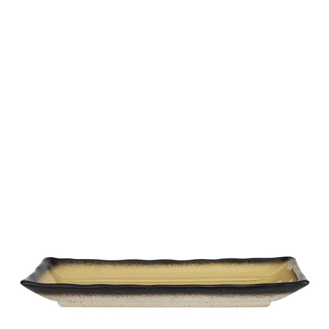 HORECANO Gio Amber rectangular plate 29x12.5cm