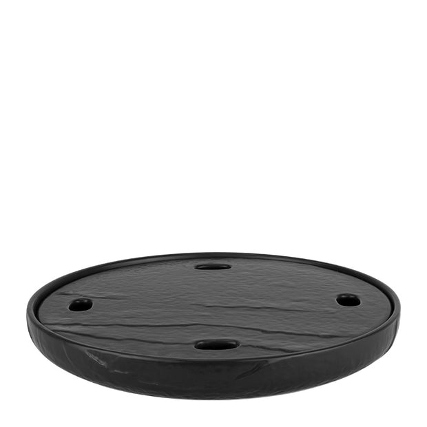 HORECANO Meteor black sushi platter 31cm
