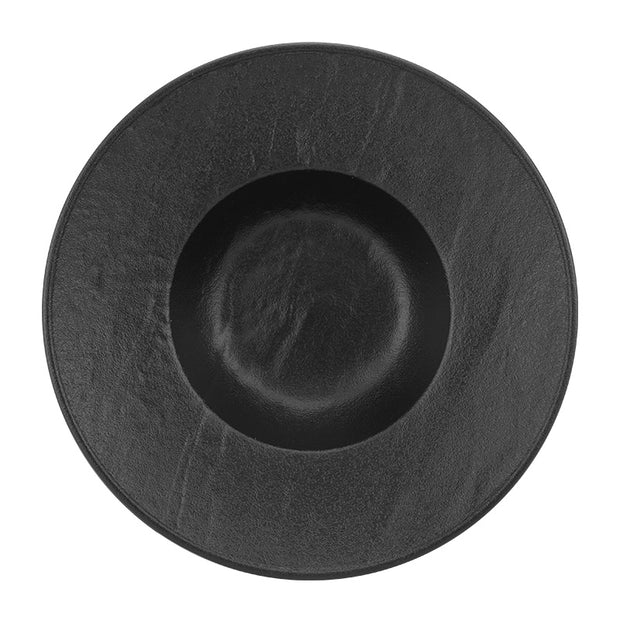 HORECANO Meteor black pasta plate 400ml